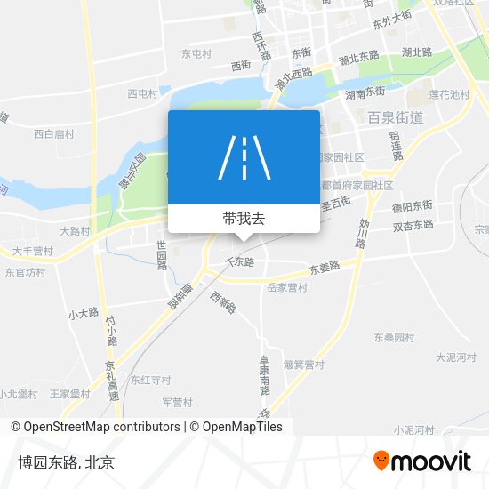 博园东路地图