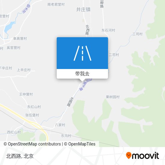 北西路地图
