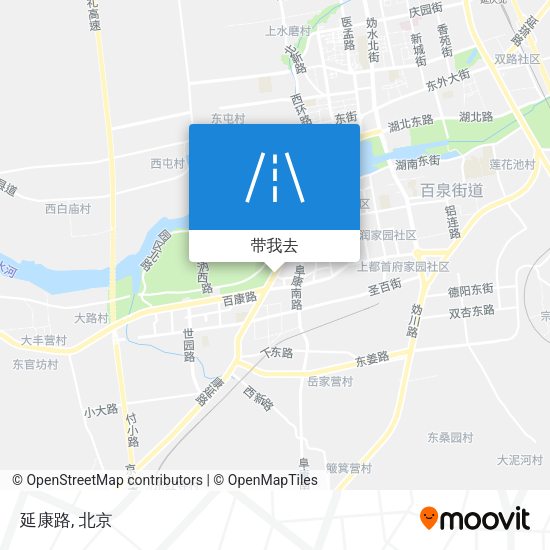 延康路地图