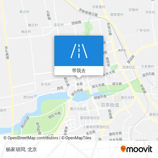 杨家胡同地图