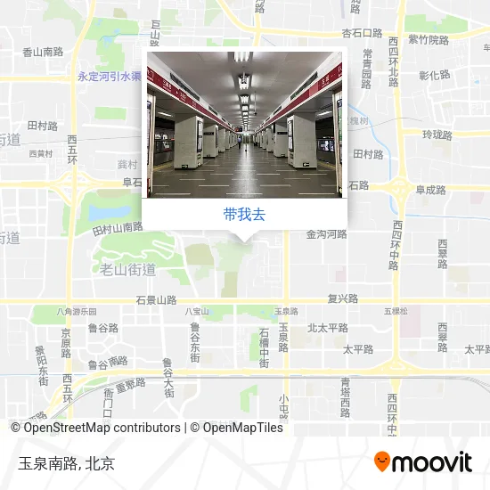 玉泉南路地图