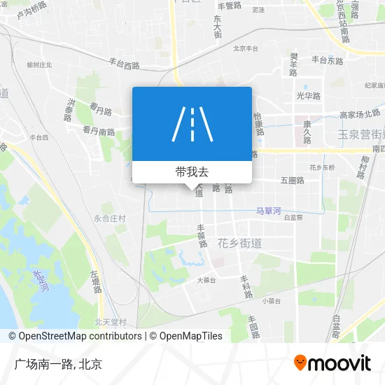 广场南一路地图