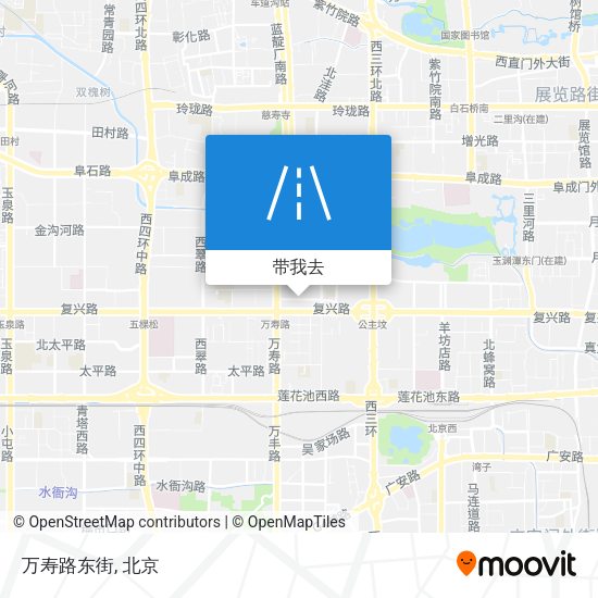 万寿路东街地图