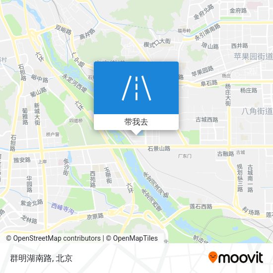 群明湖南路地图