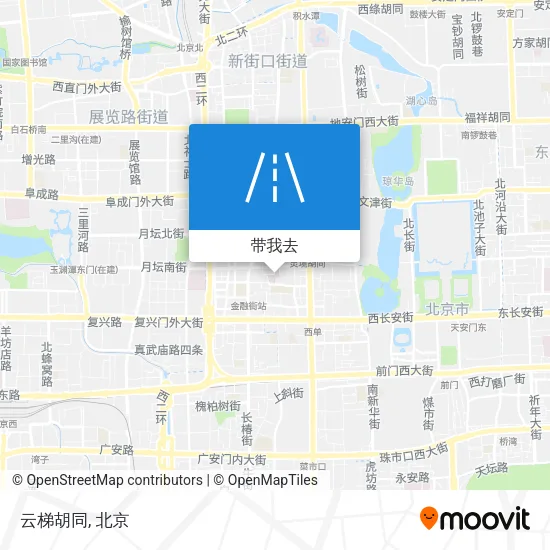 云梯胡同地图