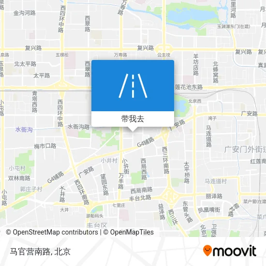 马官营南路地图