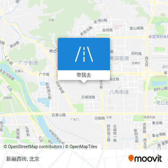 新融西街地图