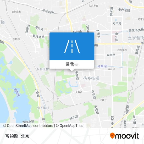富锦路地图