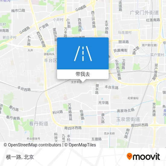 横一路地图