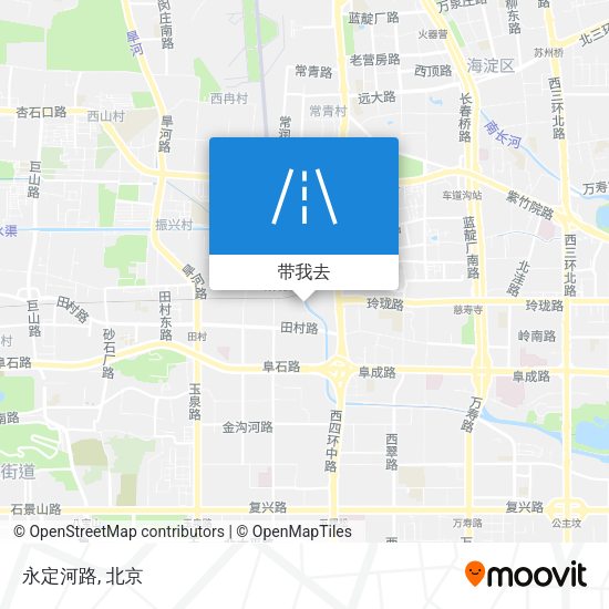 永定河路地图