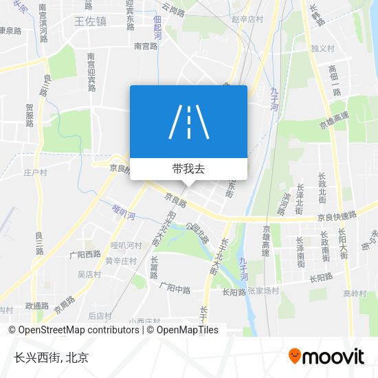 长兴西街地图