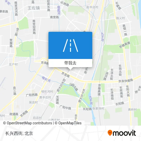 长兴西街地图
