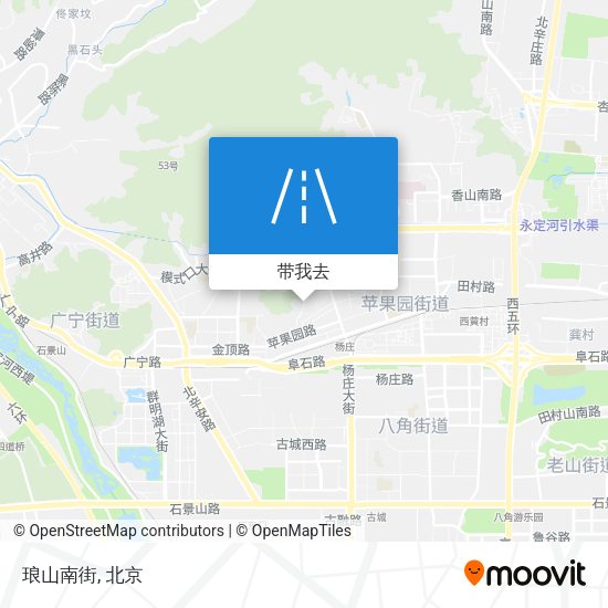 琅山南街地图
