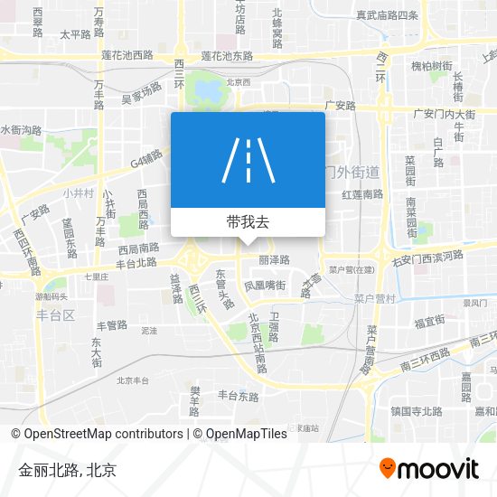 金丽北路地图