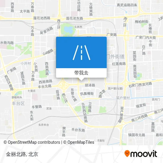金丽北路地图