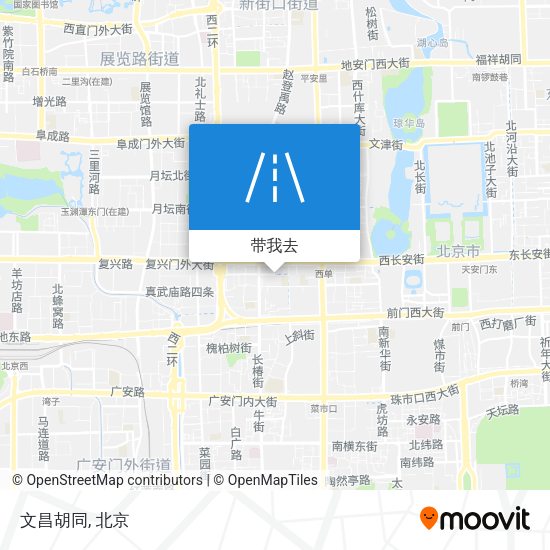 文昌胡同地图