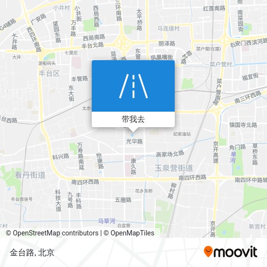 金台路地图
