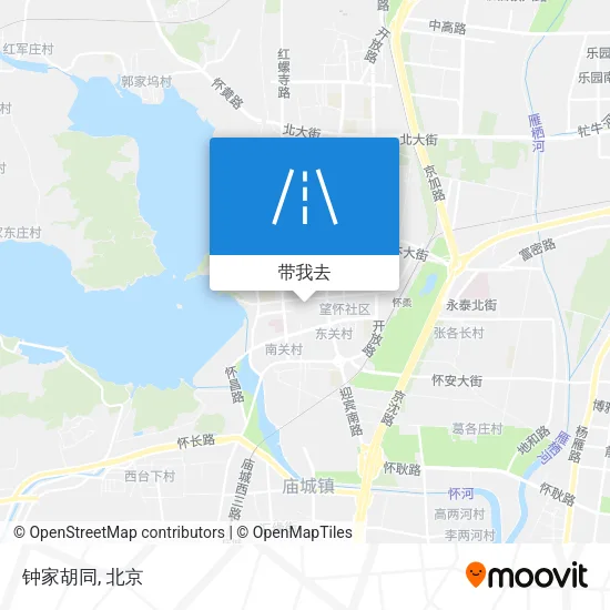 钟家胡同地图