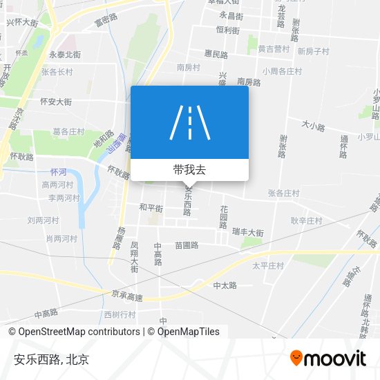安乐西路地图