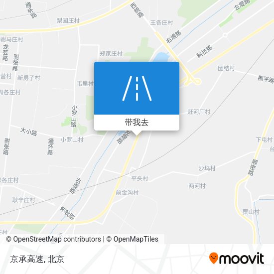 京承高速地图
