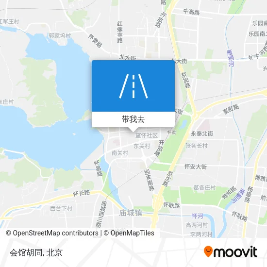 会馆胡同地图