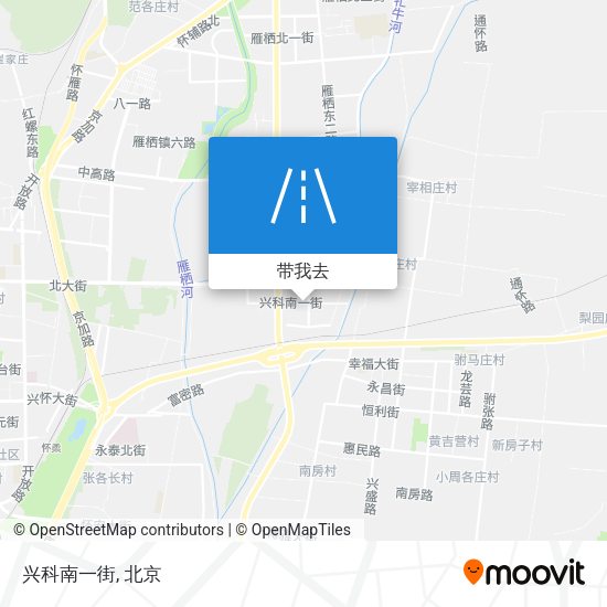 兴科南一街地图