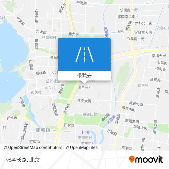张各长路地图