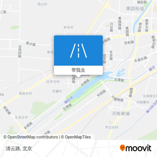 清云路地图