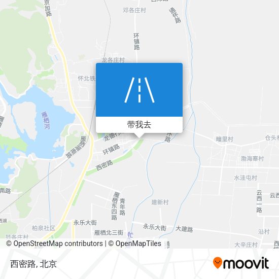 西密路地图