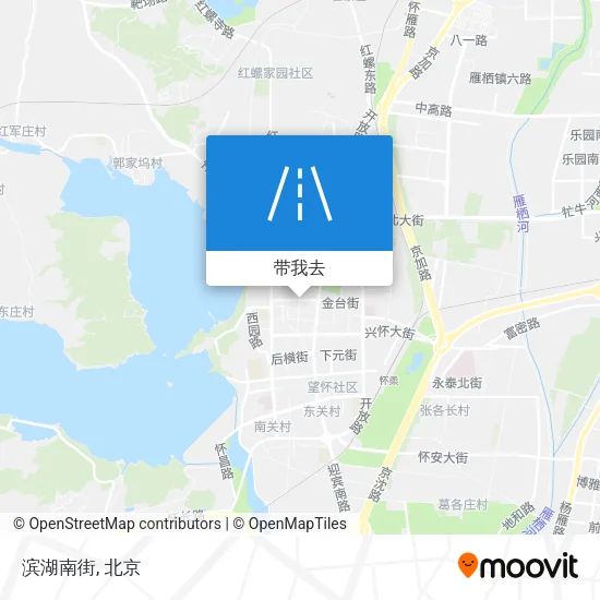 滨湖南街地图