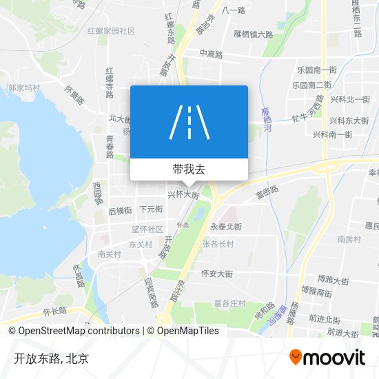 开放东路地图
