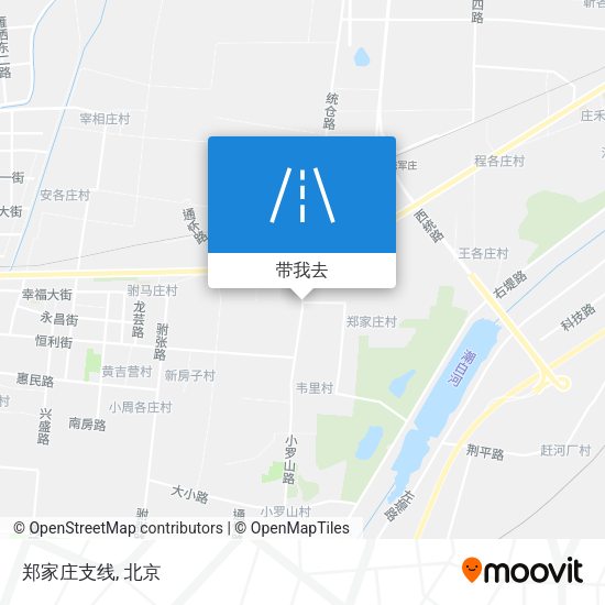 郑家庄支线地图