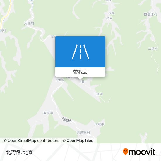 北湾路地图