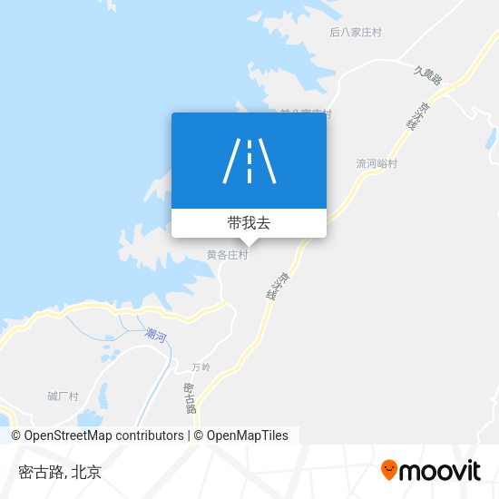 密古路地图