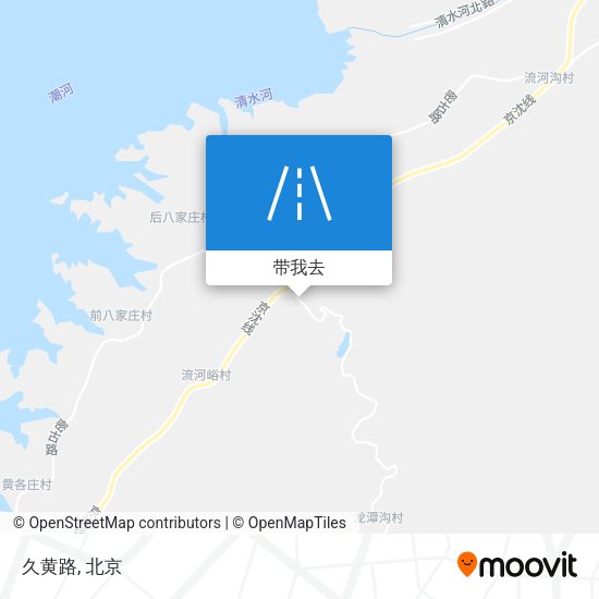 久黄路地图