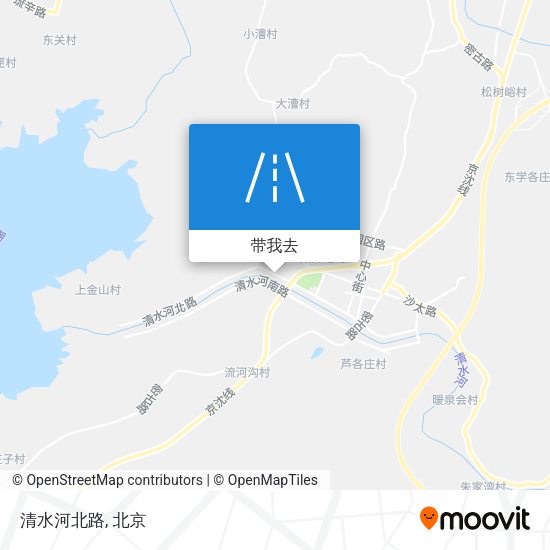 清水河北路地图