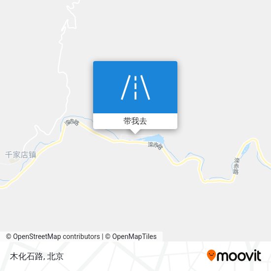 木化石路地图