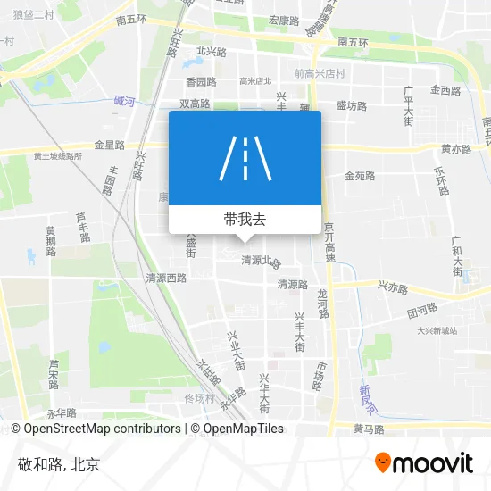 敬和路地图