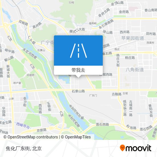 焦化厂东街地图