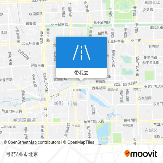 弓箭胡同地图