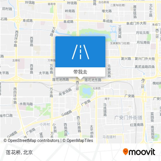 莲花桥地图