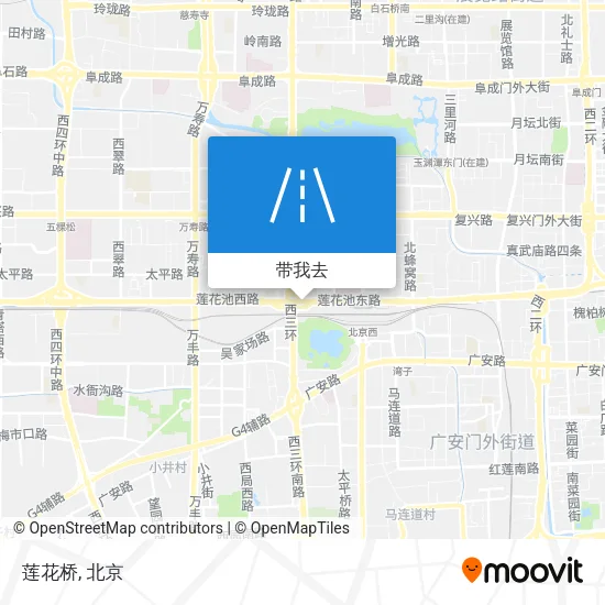 莲花桥地图