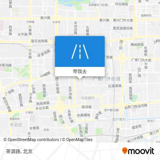 茶源路地图
