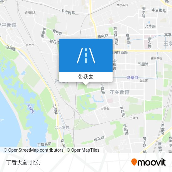 丁香大道地图
