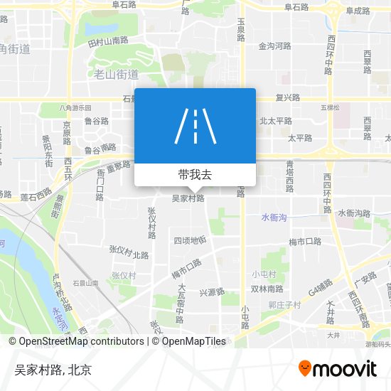 吴家村路地图