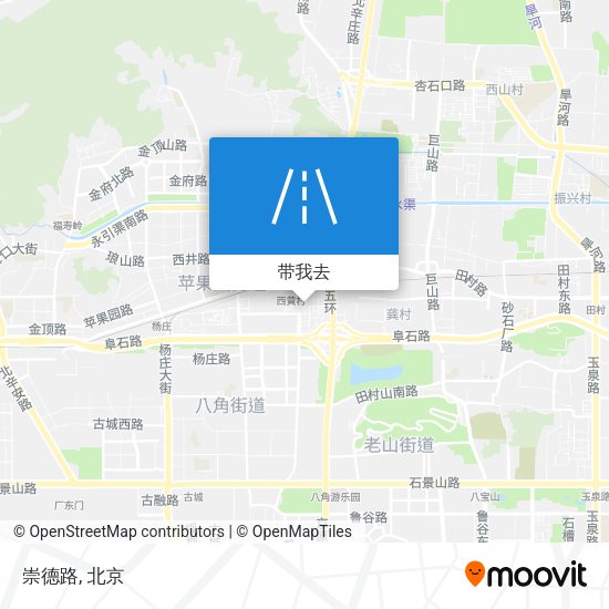 崇德路地图