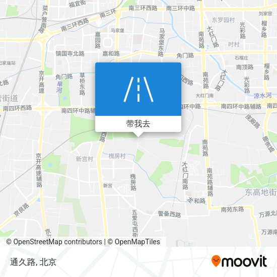 通久路地图