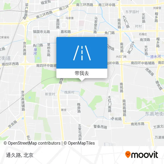 通久路地图