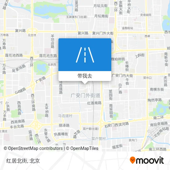 红居北街地图
