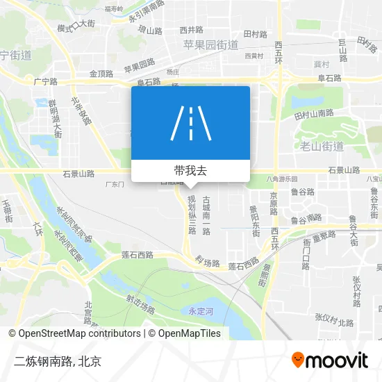 二炼钢南路地图